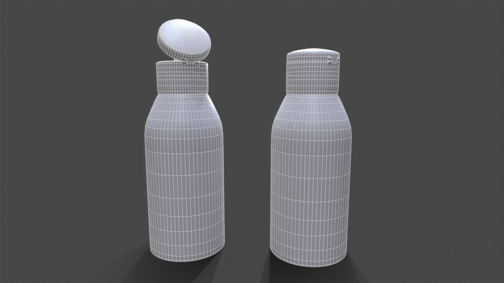 Bottle Product Low-poly 3D model_7