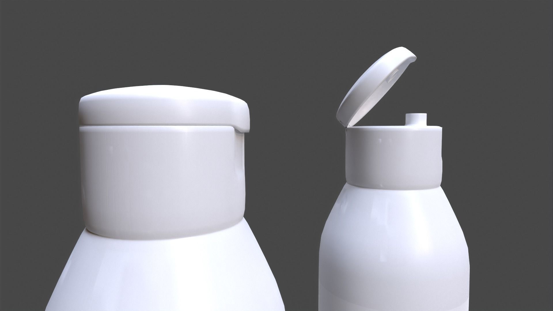 Bottle Product Low-poly 3D model_8