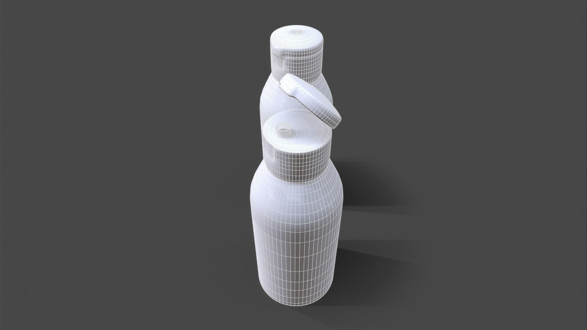 Bottle Product Low-poly 3D model_5