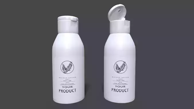 Bottle Product Low-poly 3D model