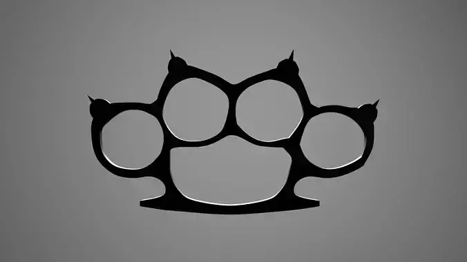 Knuckle Weapon 3D model