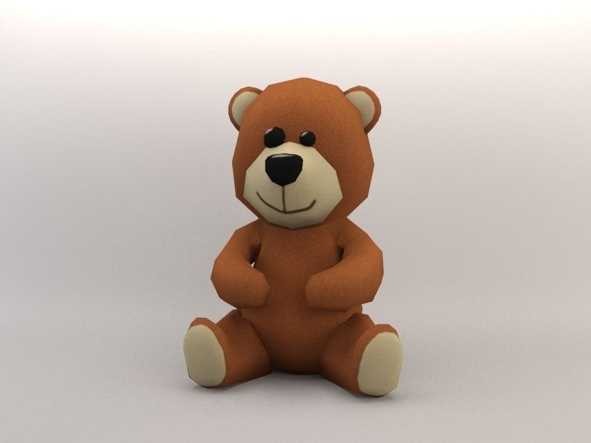 Cartoon Furniture  Package 1  Low-poly 3D model_16