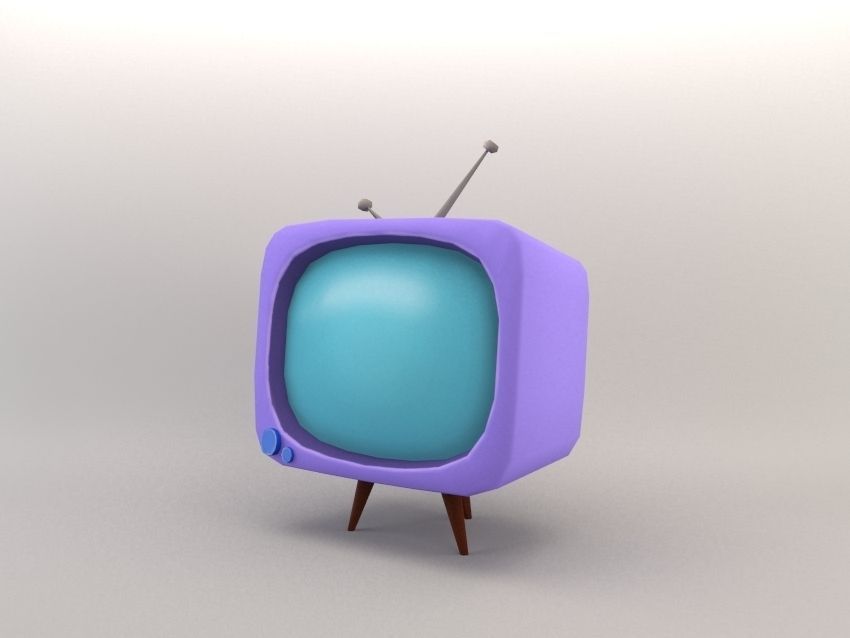 Cartoon Furniture  Package 1  Low-poly 3D model_6