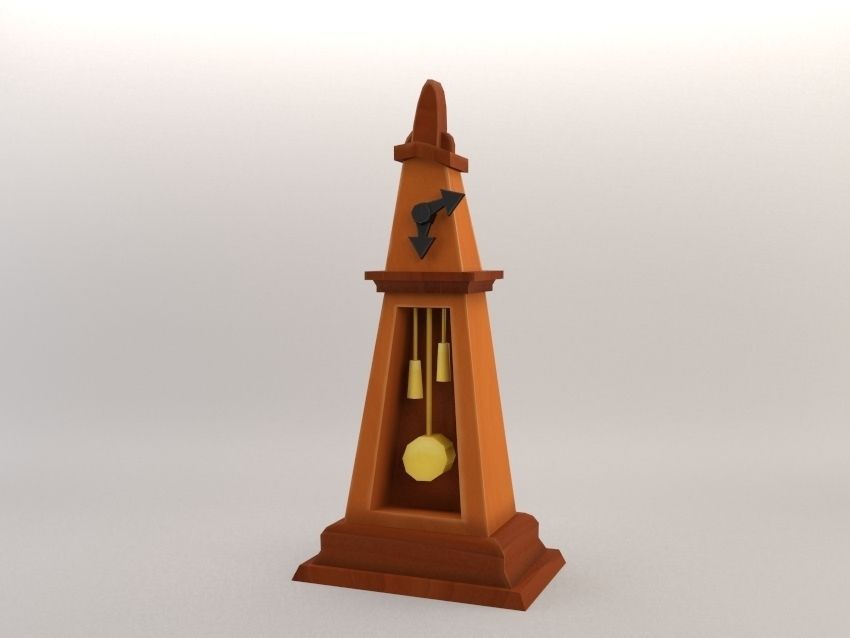 Cartoon Furniture  Package 1  Low-poly 3D model_17