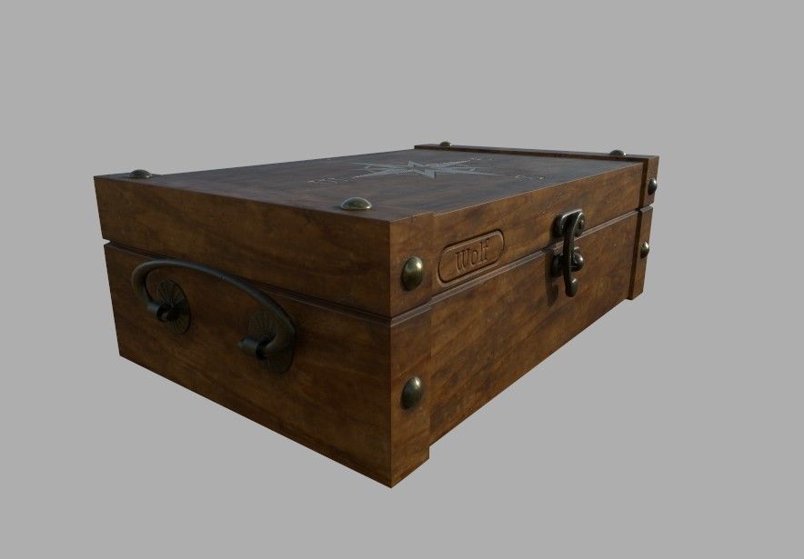captain-box compass box 3D model_5