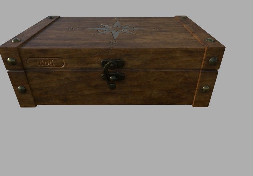 captain-box compass box 3D model_6