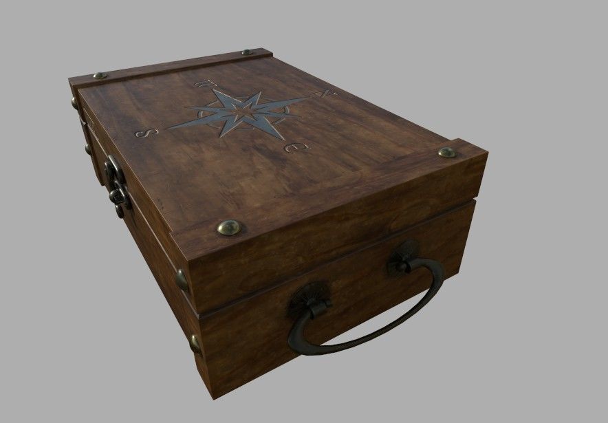 captain-box compass box 3D model_7