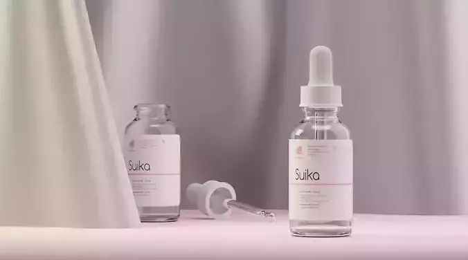 Serum bottle 30ml 3D model