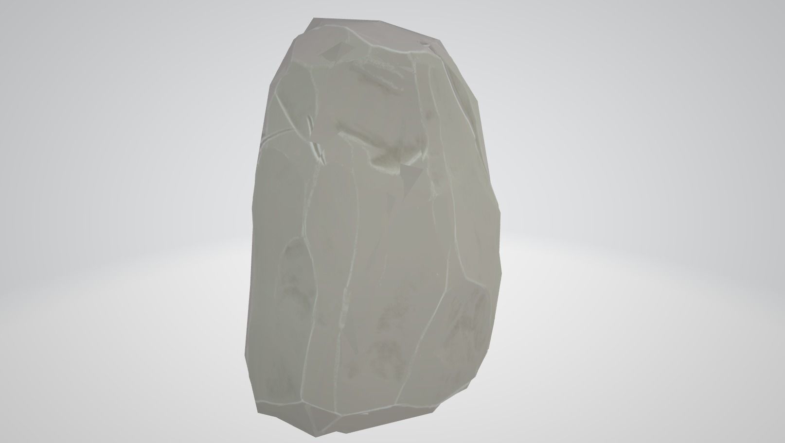Stylized Rock Pack Low-poly 3D model_6