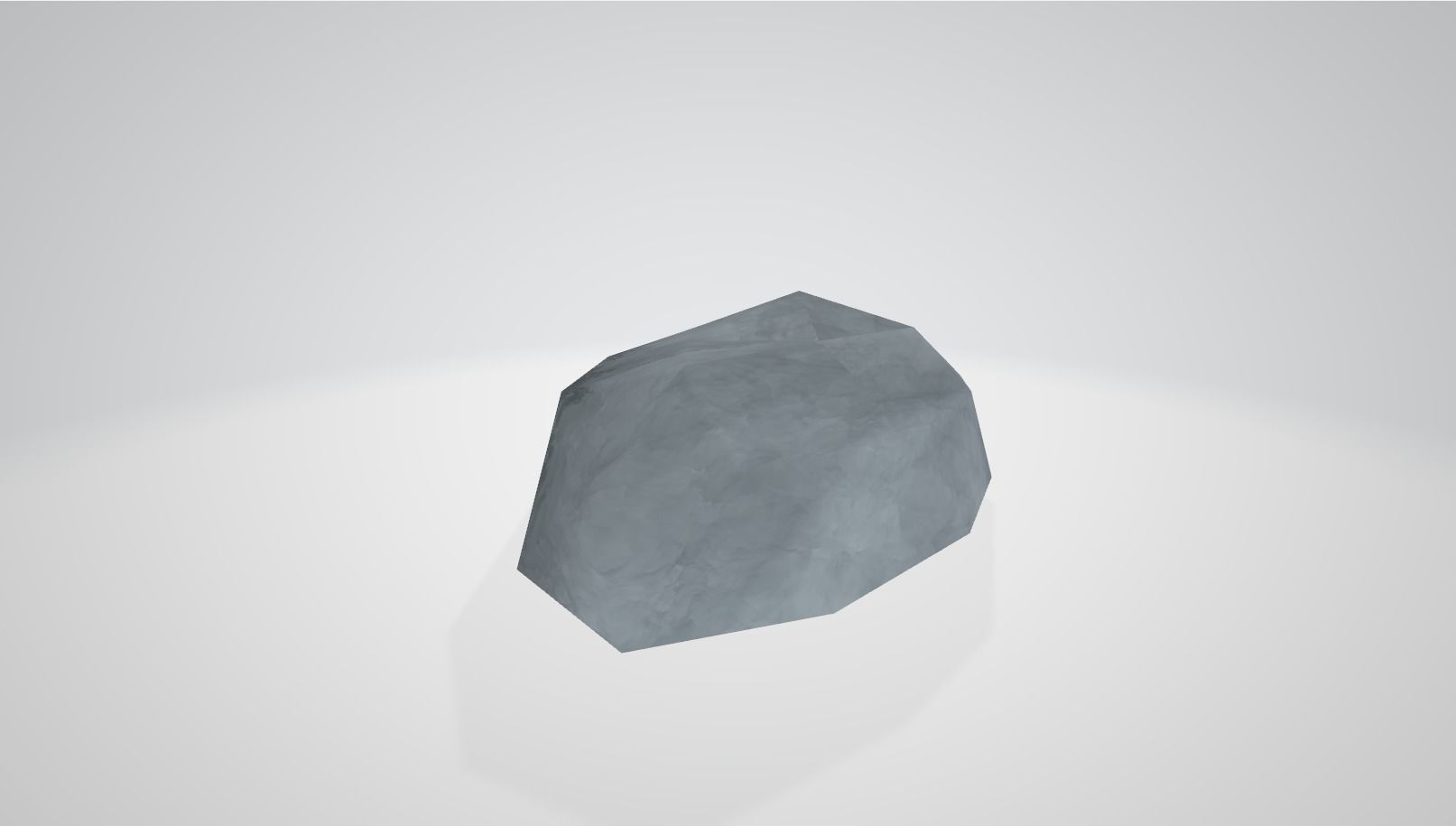 Stylized Rock Pack Low-poly 3D model_7