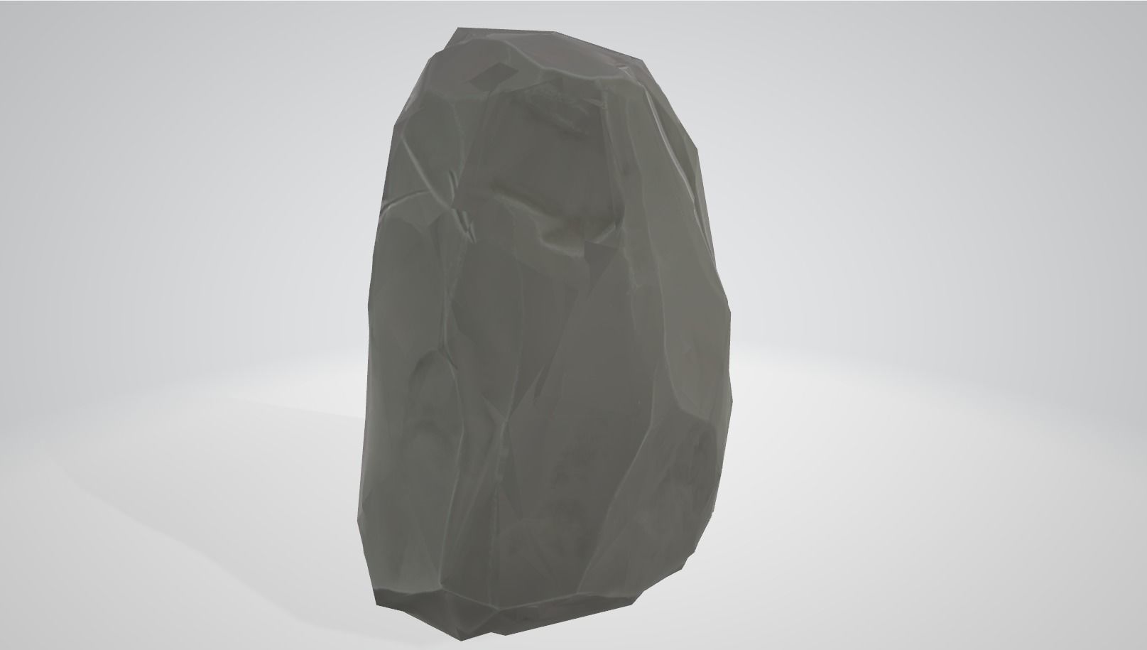 Stylized Rock Pack Low-poly 3D model_11