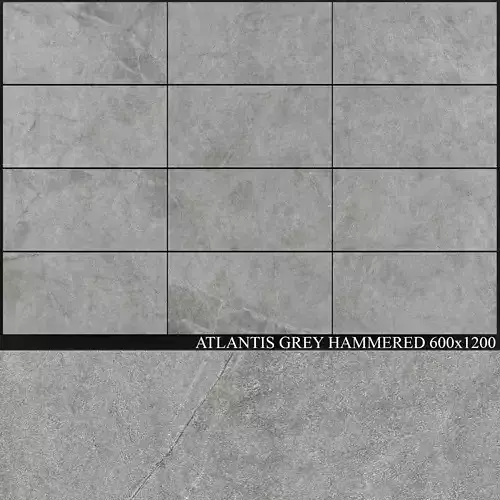 ABK Atlantis Grey Hammered 600x1200
