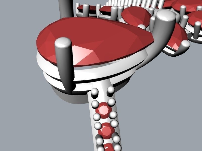 pear diamond bypass ring stl verified 3D print model_21