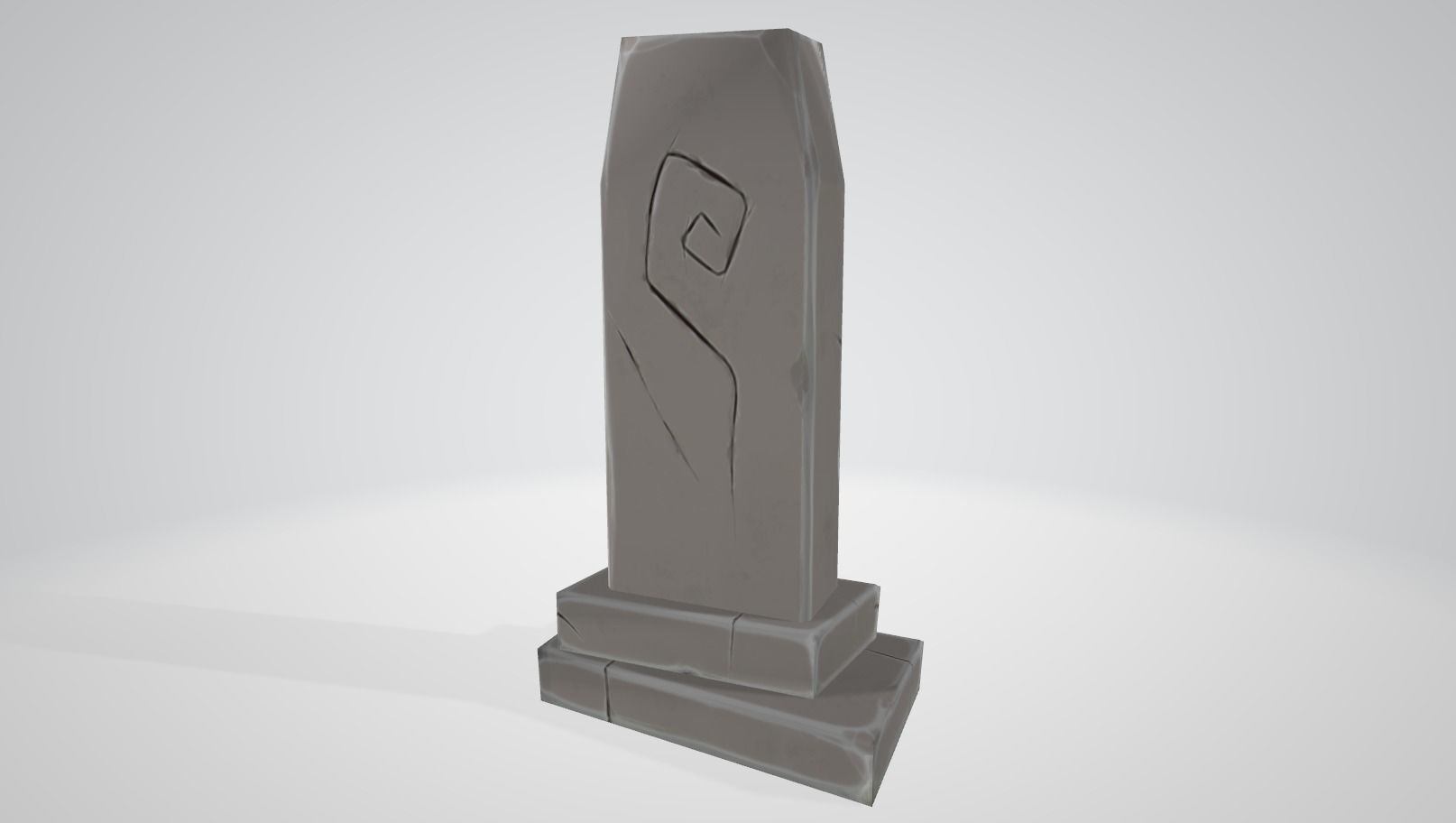 Stylized Stone Pack Low-poly 3D model_1
