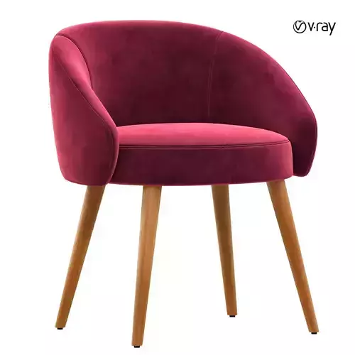 Fauteuil De Salon armchair 3D model