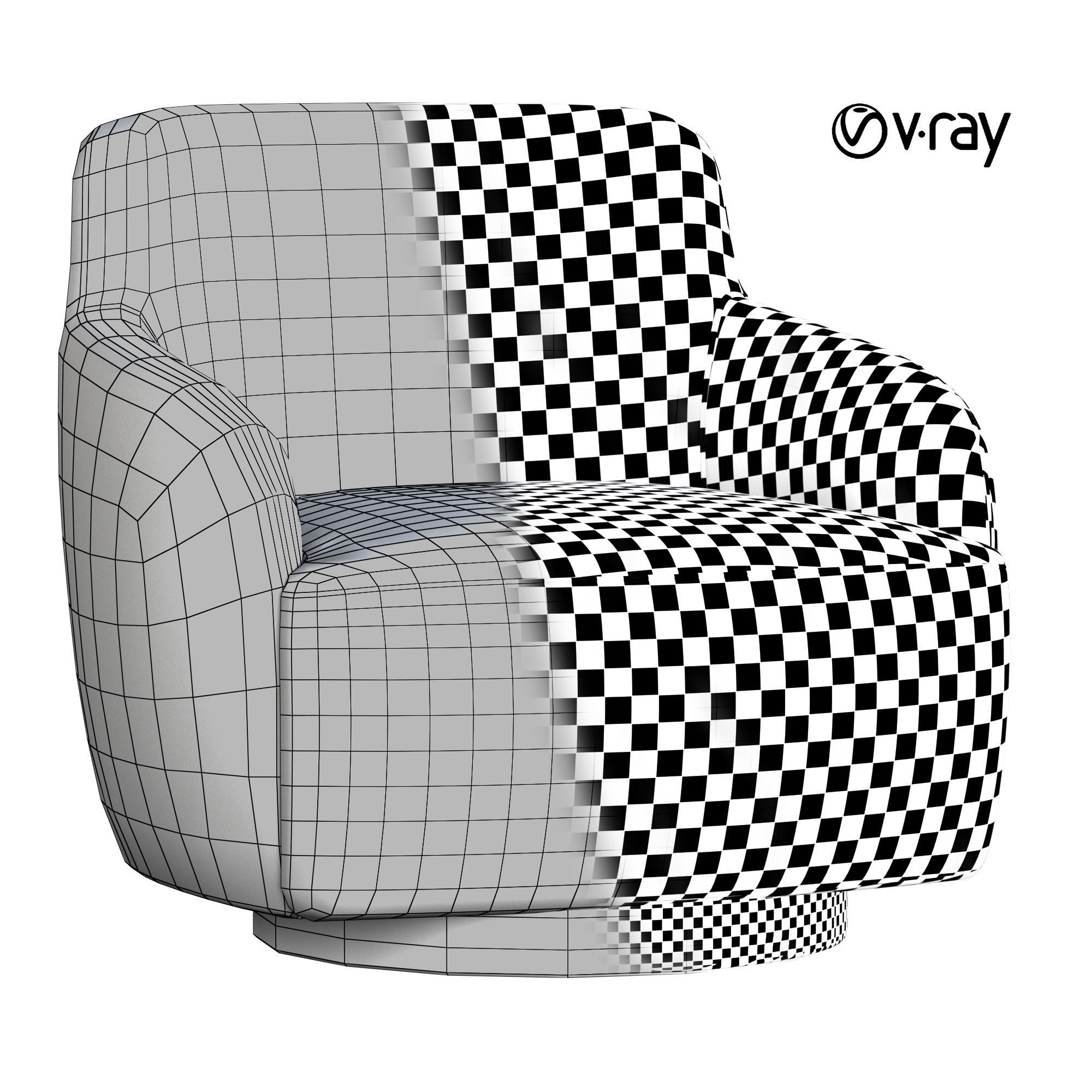 INGRID ARMCHAIR 3D model_5