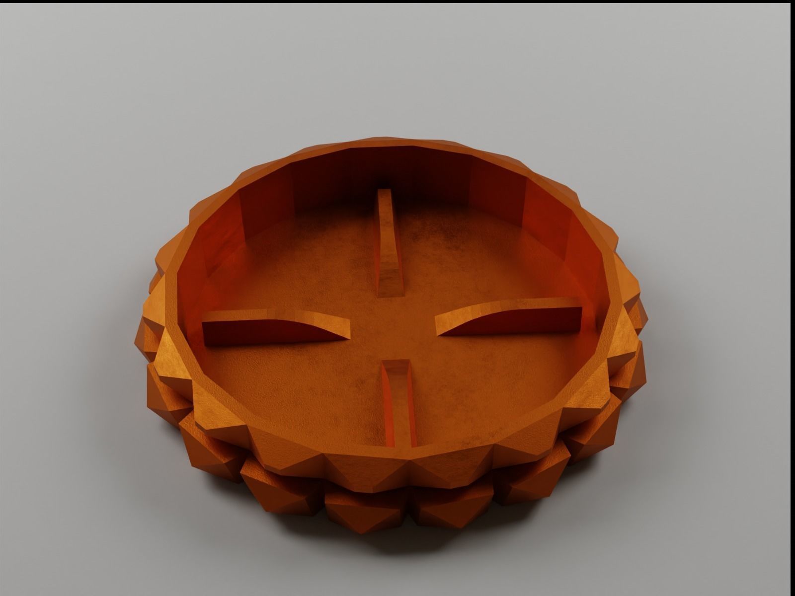 Hexagon flower pot V2 with drain 3D print model_13