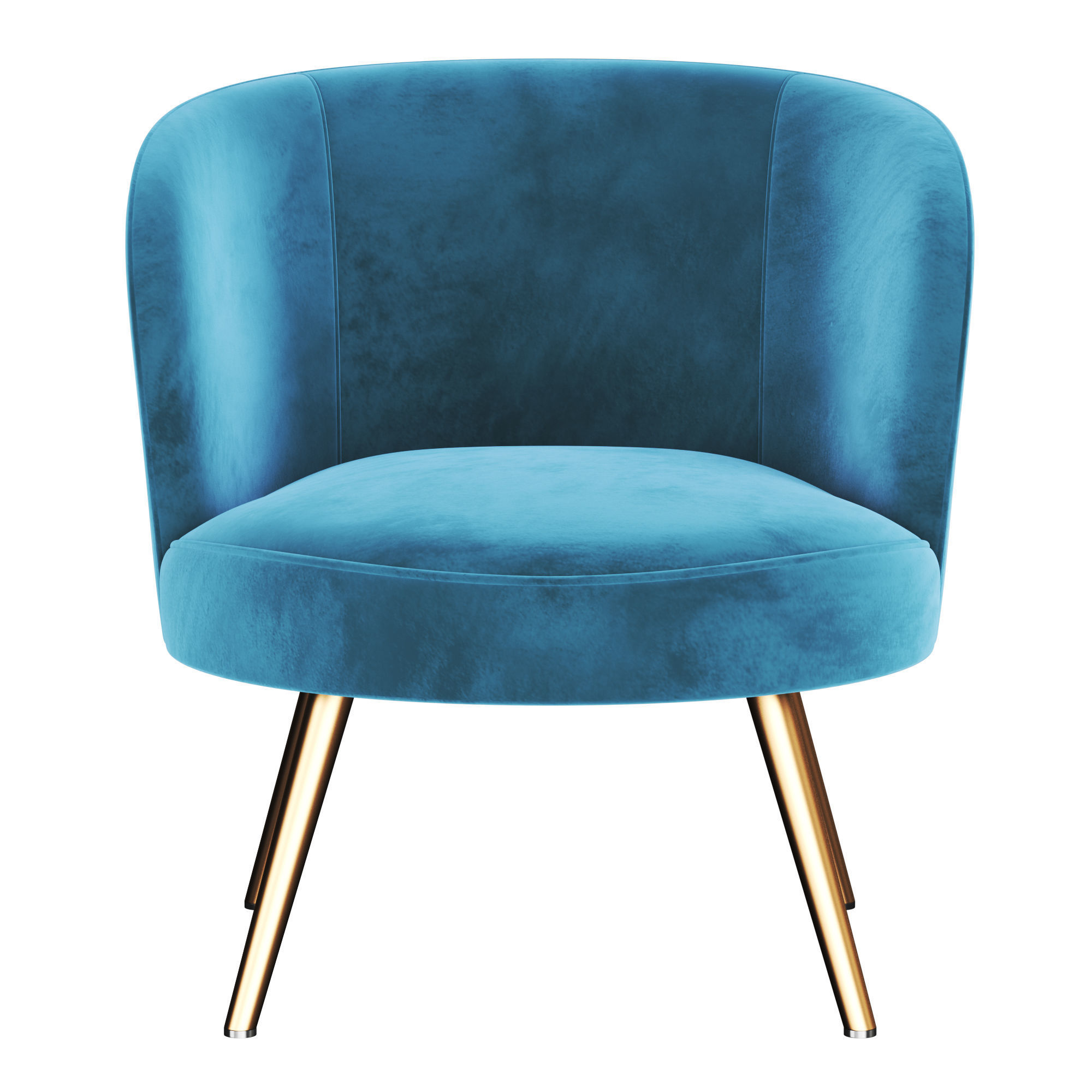 Candy Lounge chair 3D model_2