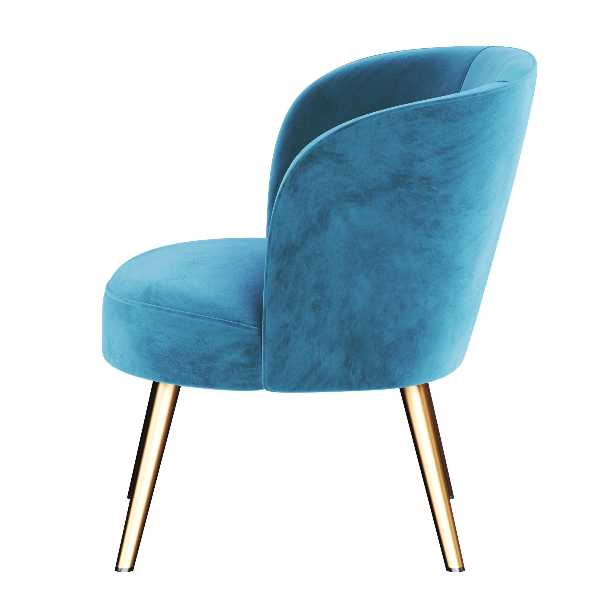 Candy Lounge chair 3D model_4