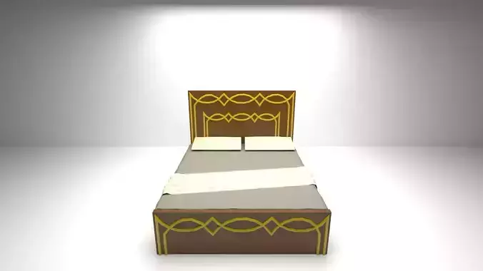 WOODEN BED