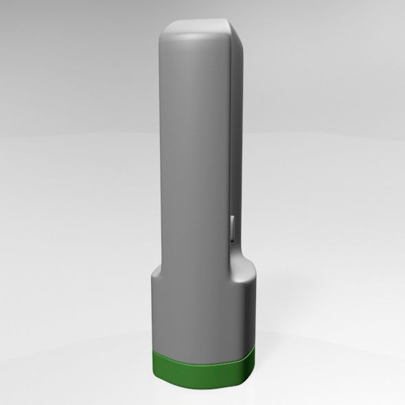 Temporal Thermometer 01 3D model_7