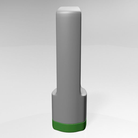Temporal Thermometer 01 3D model_13