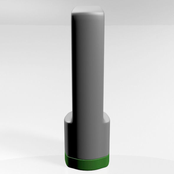 Temporal Thermometer 01 3D model_2
