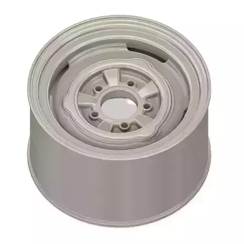 3d printable classic steel wheels