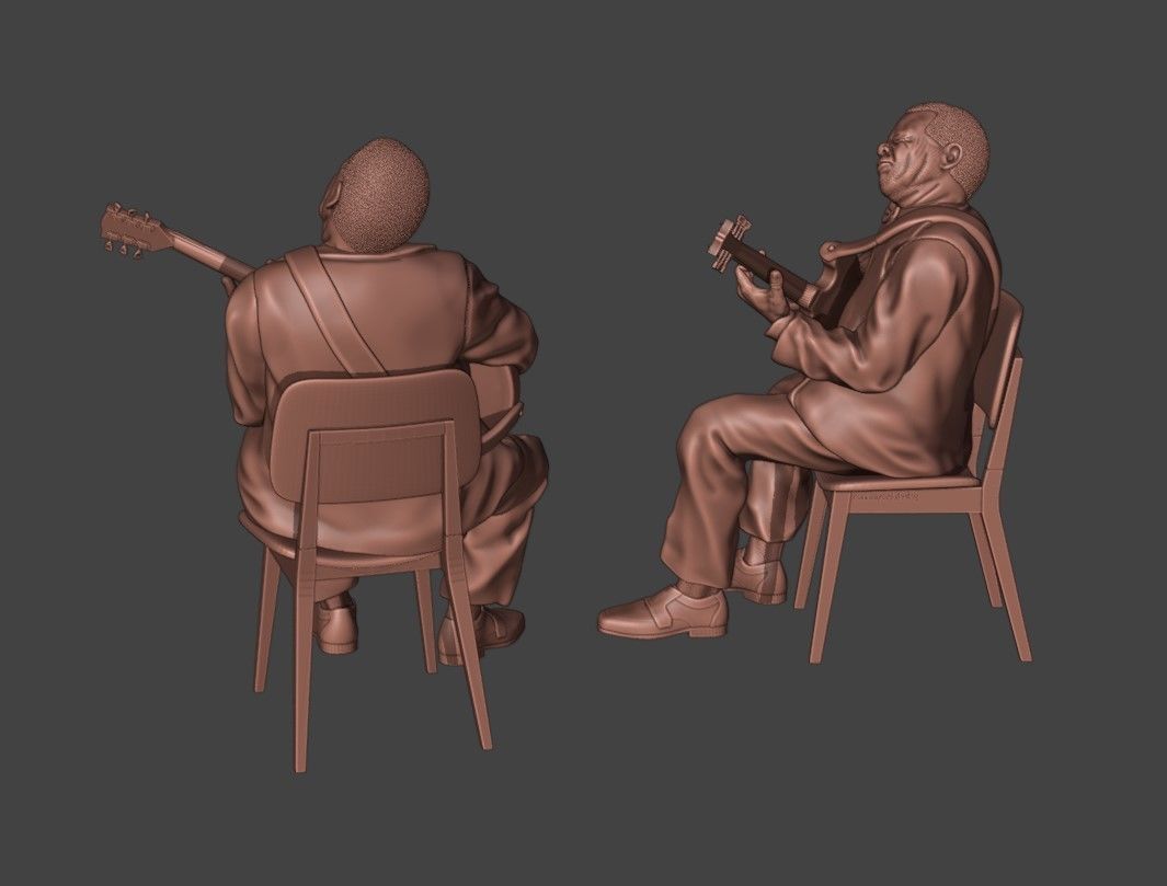 BB KING - 3D Printing 3D print model_12