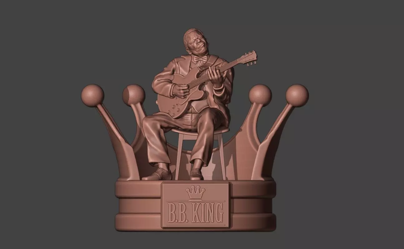 BB KING - 3D Printing 3D print model_0