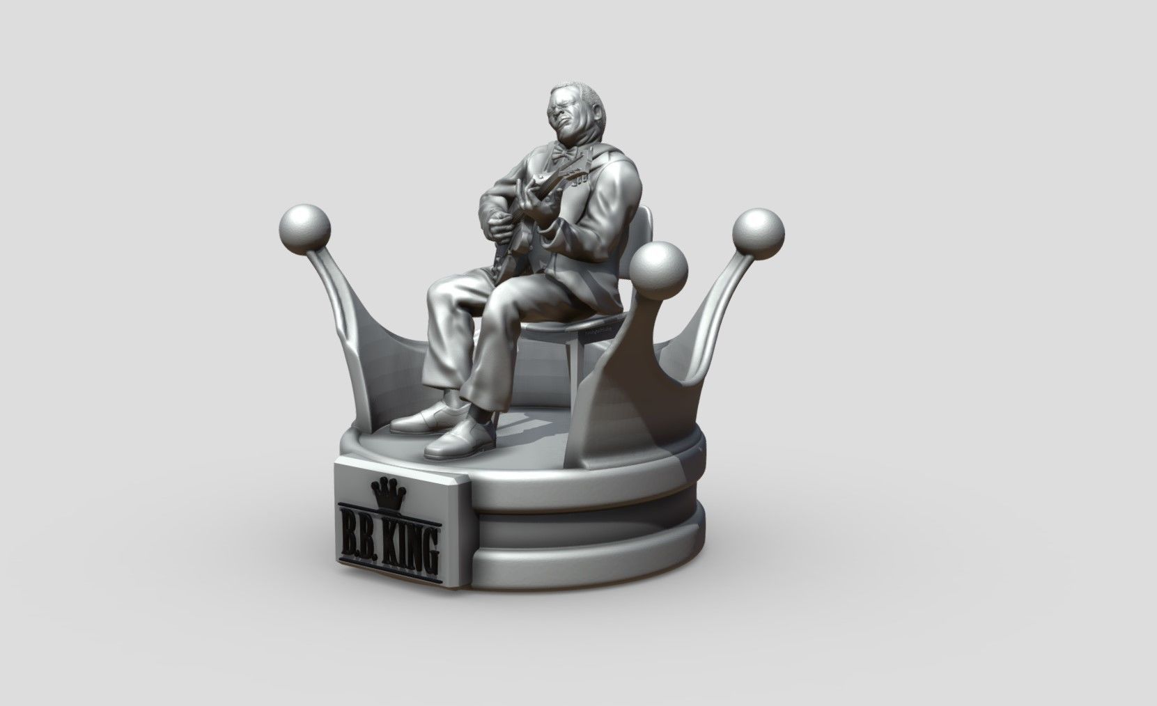 BB KING - 3D Printing 3D print model_14