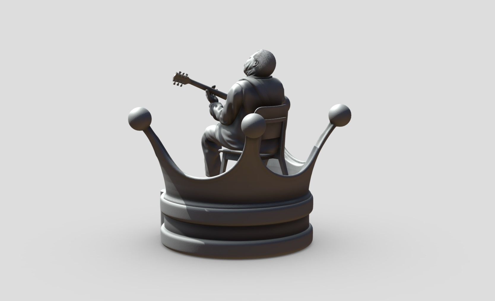 BB KING - 3D Printing 3D print model_7