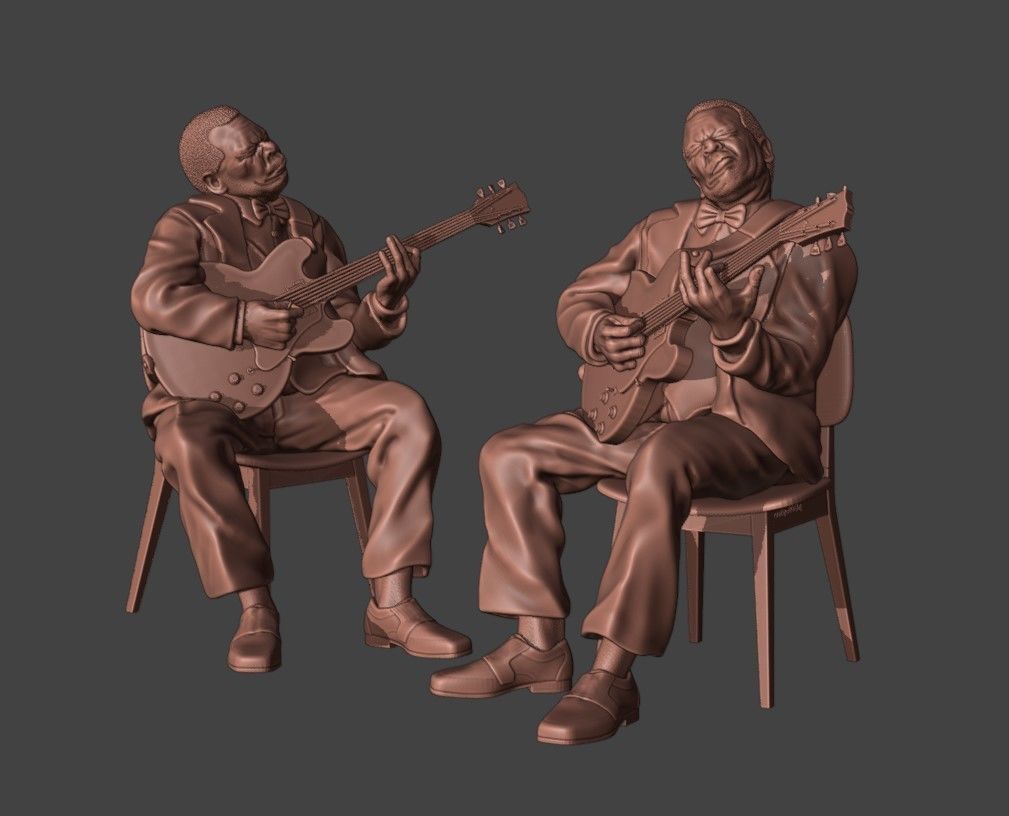 BB KING - 3D Printing 3D print model_11