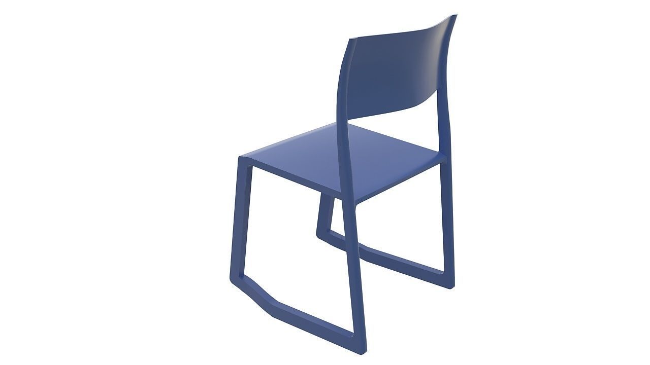 Tip ton chair vitra 3D model_6