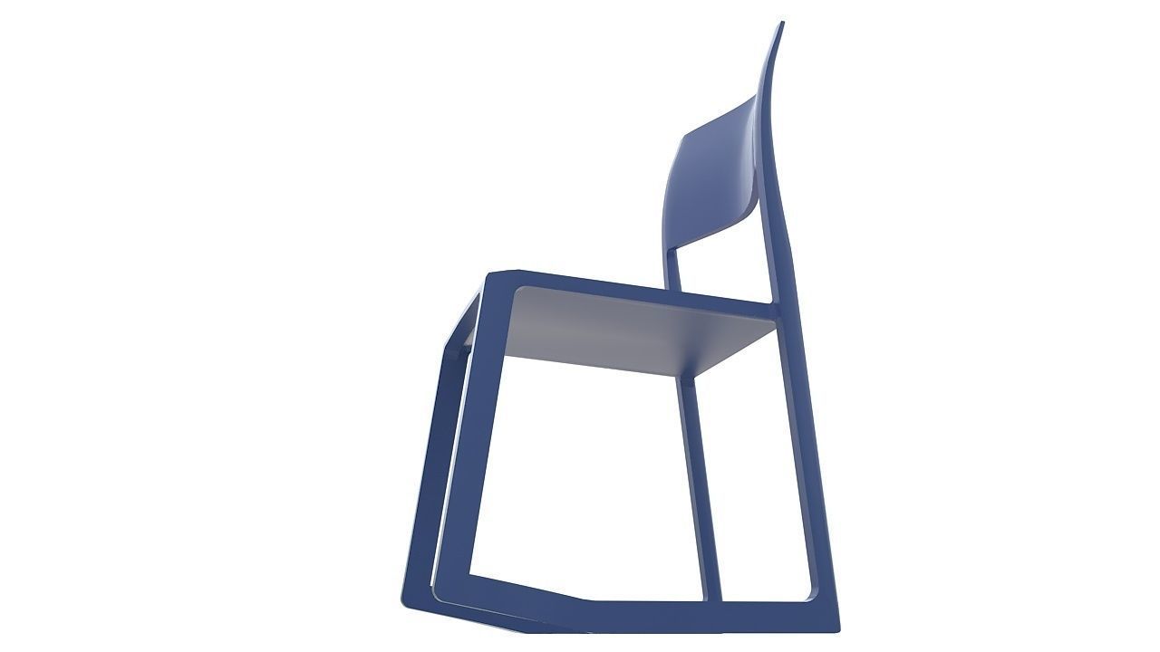 Tip ton chair vitra 3D model_9