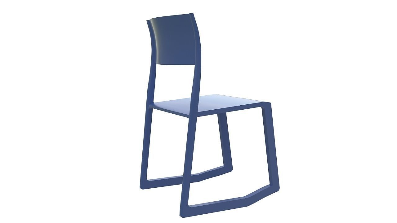Tip ton chair vitra 3D model_3