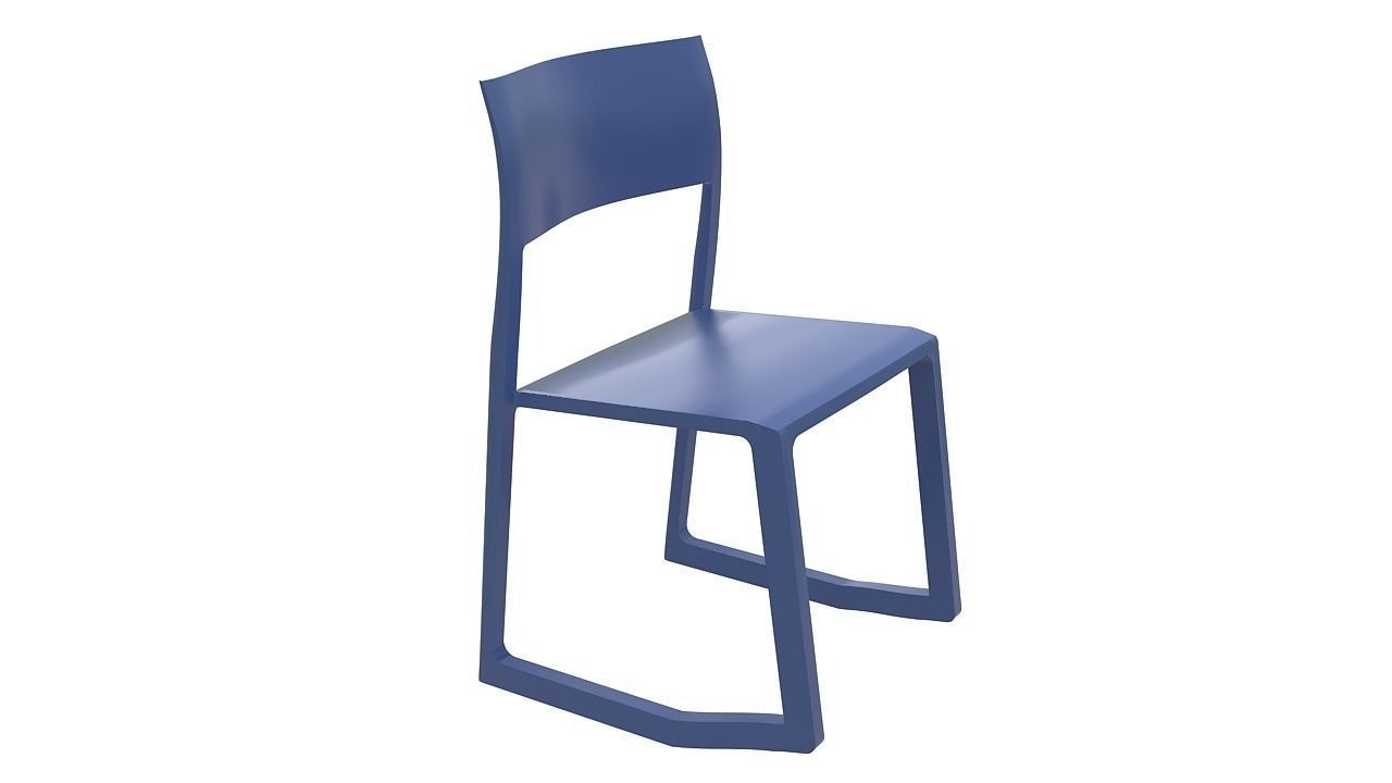 Tip ton chair vitra 3D model_1
