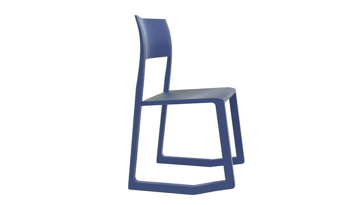 Tip ton chair vitra 3D model_2
