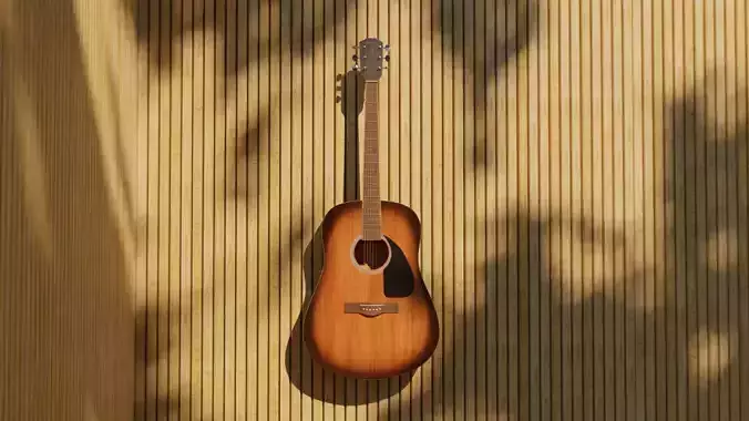 Guitar - Cinematic and Game Ready