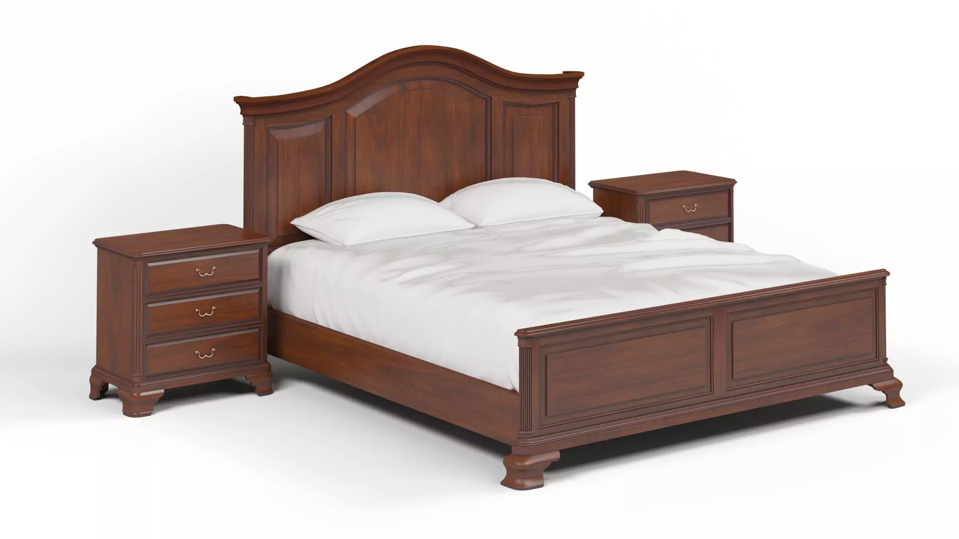 Bed side table  3D model_0