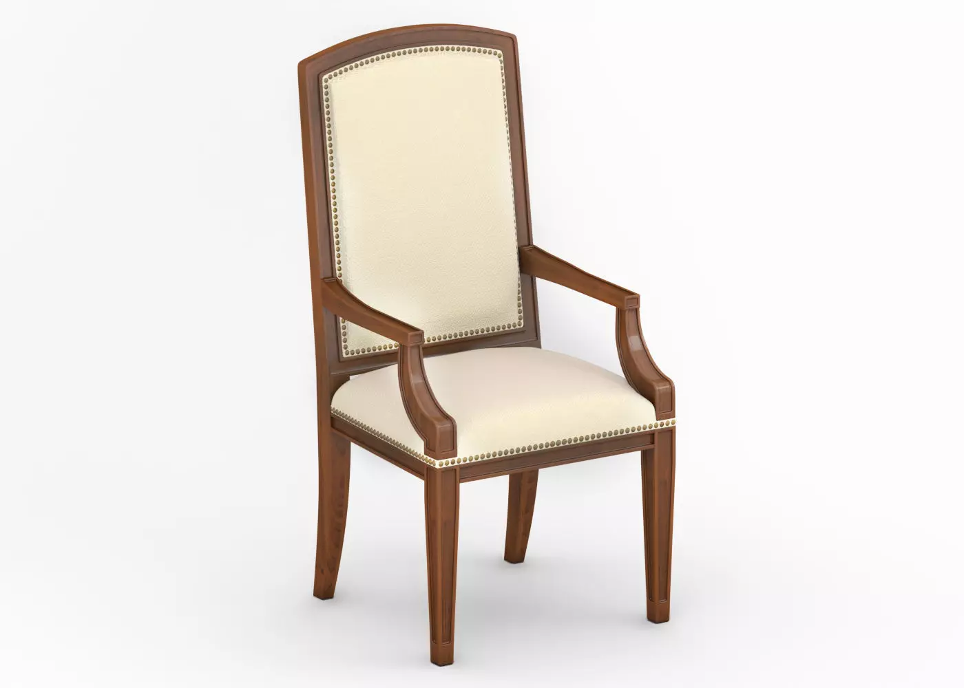 dining chair 3D model_0