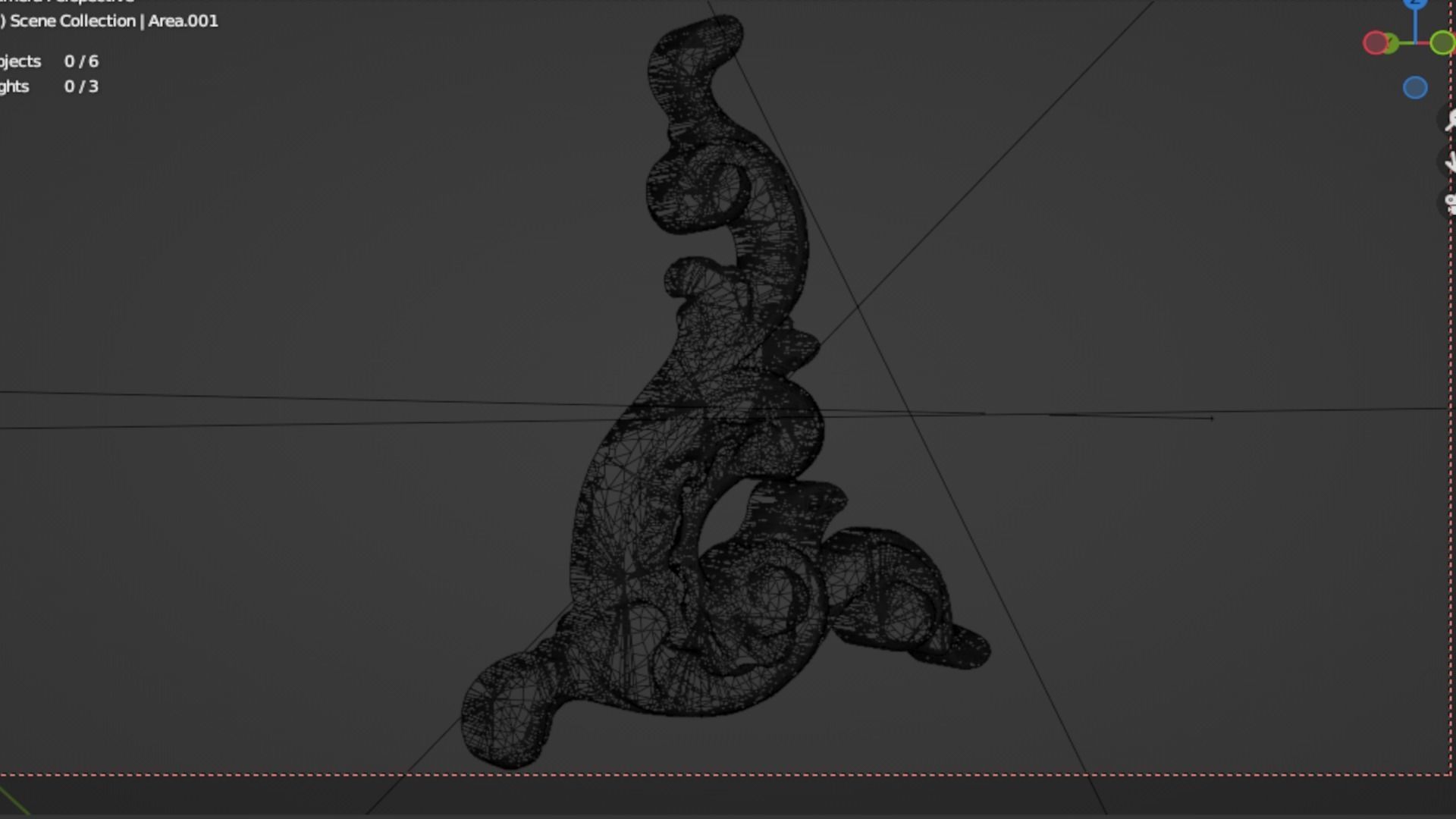 Classic decor ornament 88 3D model_7