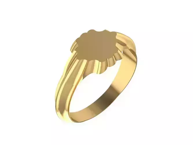 Baby ring 3D print model