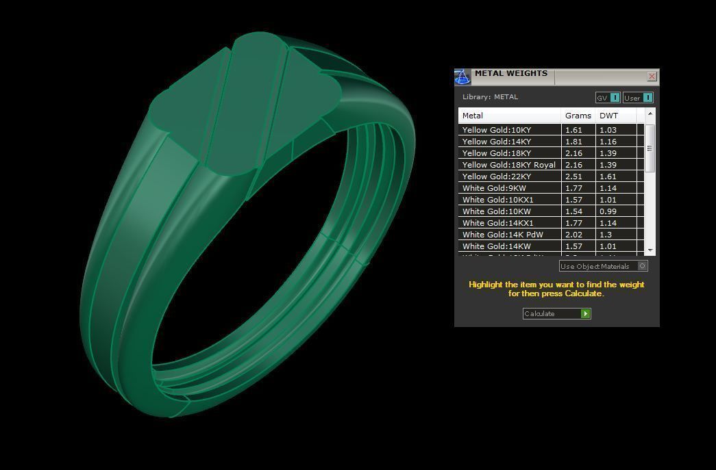 Baby ring 3D print model_3