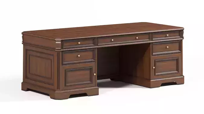 officetable executive desk with drawers
