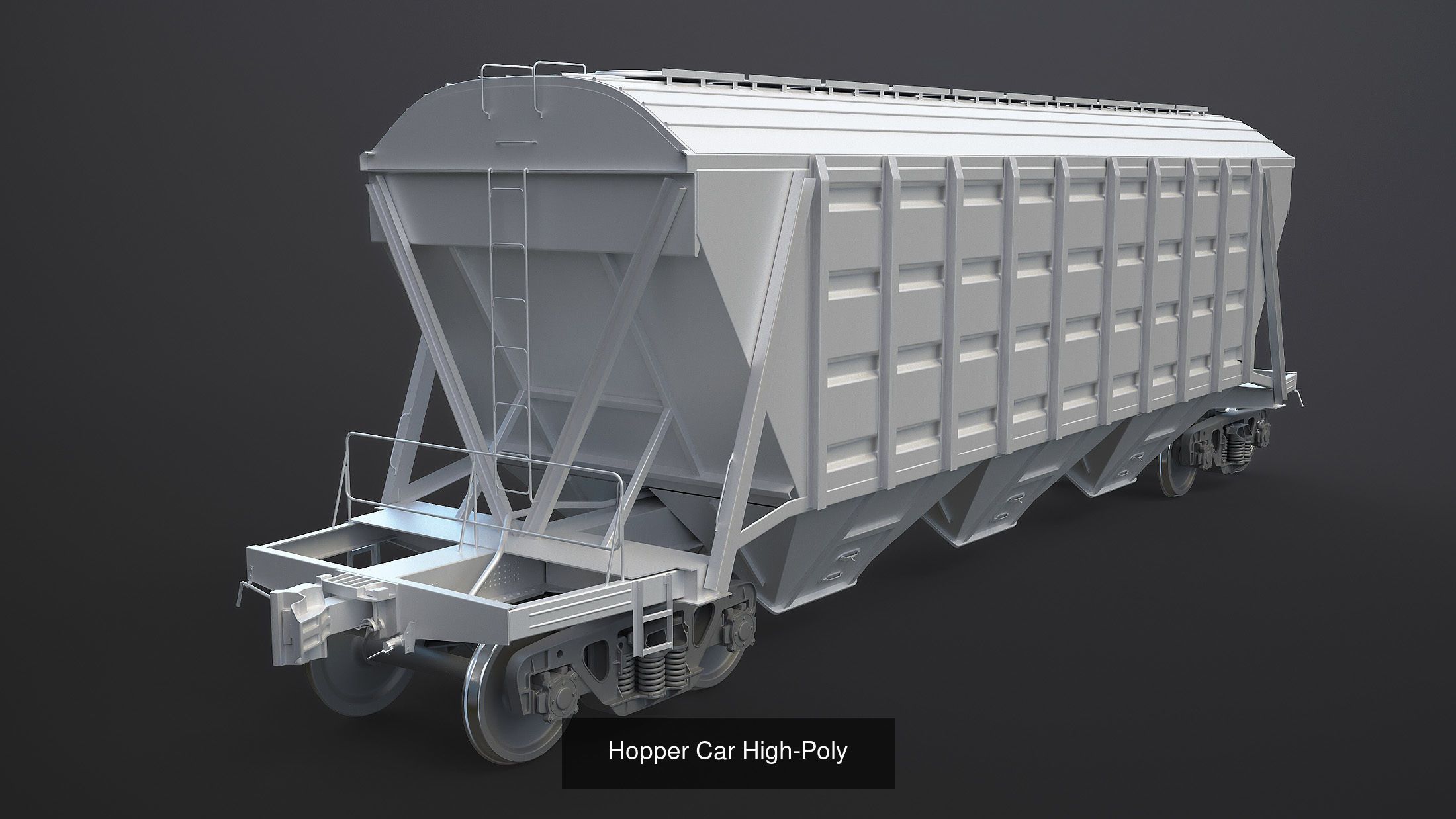 Railroad Car High-Poly 3D Model Collection_1