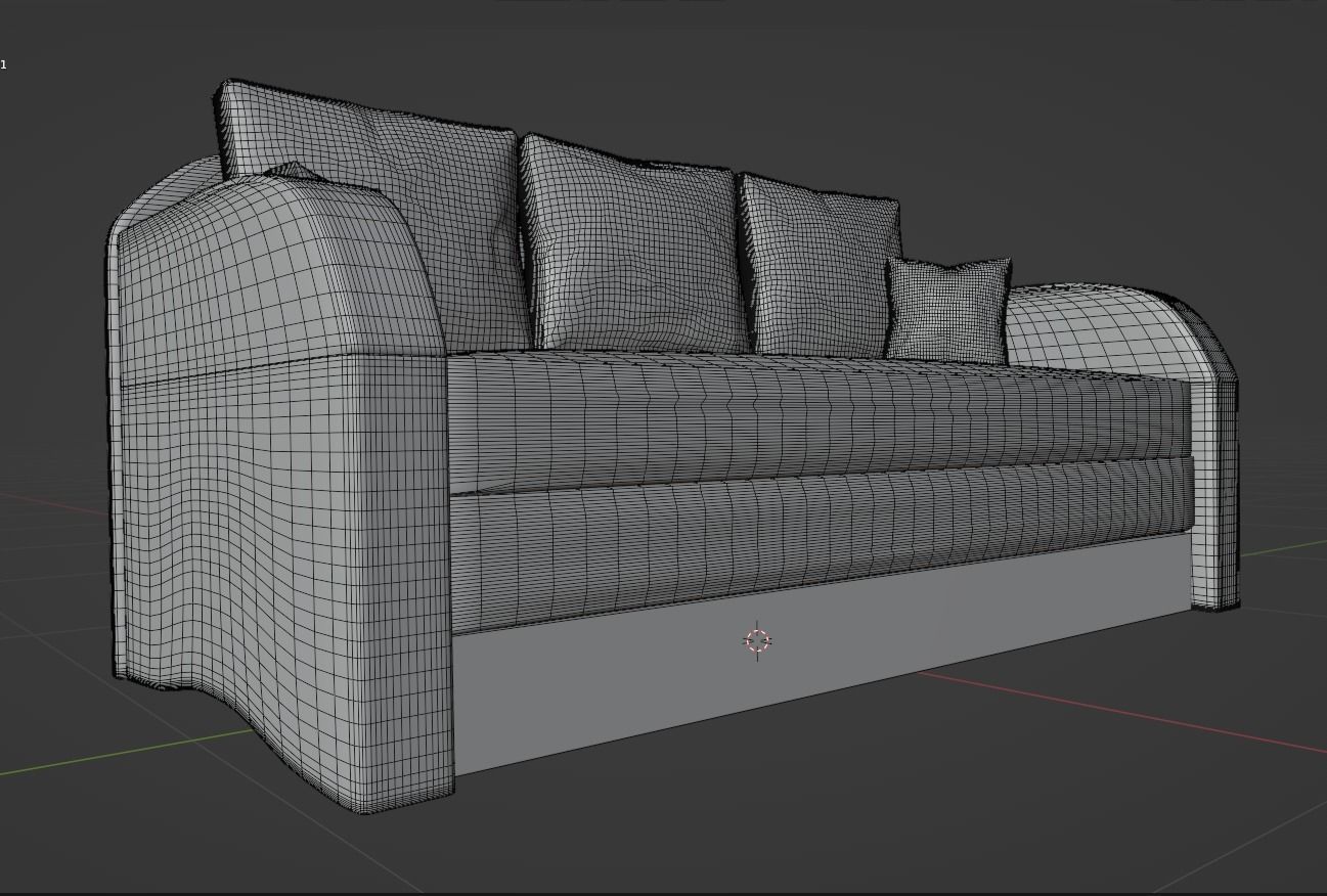 Efri sofa 3D model Free 3D model_5