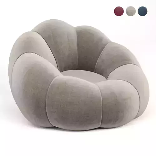 Bean bag pumpkin chair