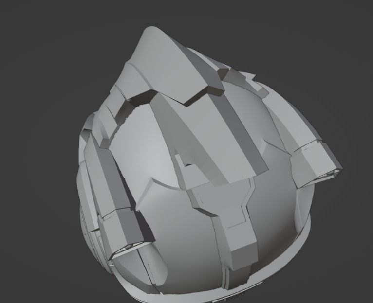 Ultraman X 3D printable cosplay helmet 3D print model_14