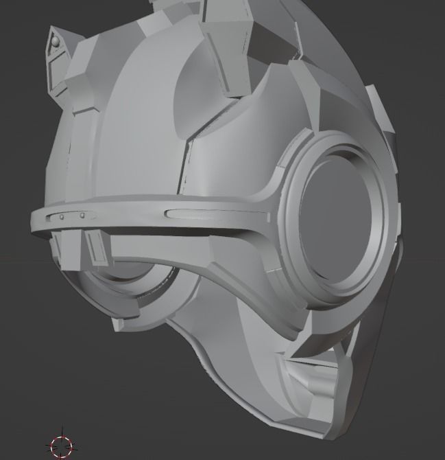 Ultraman X 3D printable cosplay helmet 3D print model_18